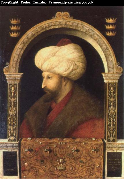 Gentile Bellini the sultan mehmet ll